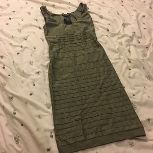 Bebe cutout bodycon dress